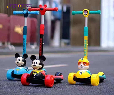 Crazy Cartoon scooter Crazy Cartoon scooter