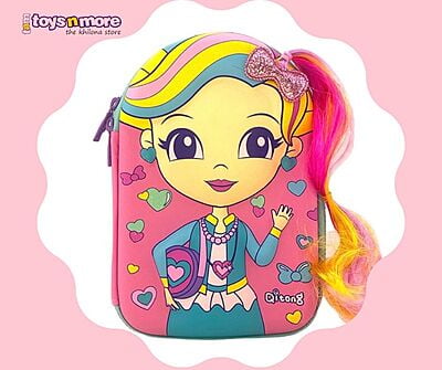 3D Braid Girl Stationary Organizer Case 3D Braid Girl Stationary Organizer Case